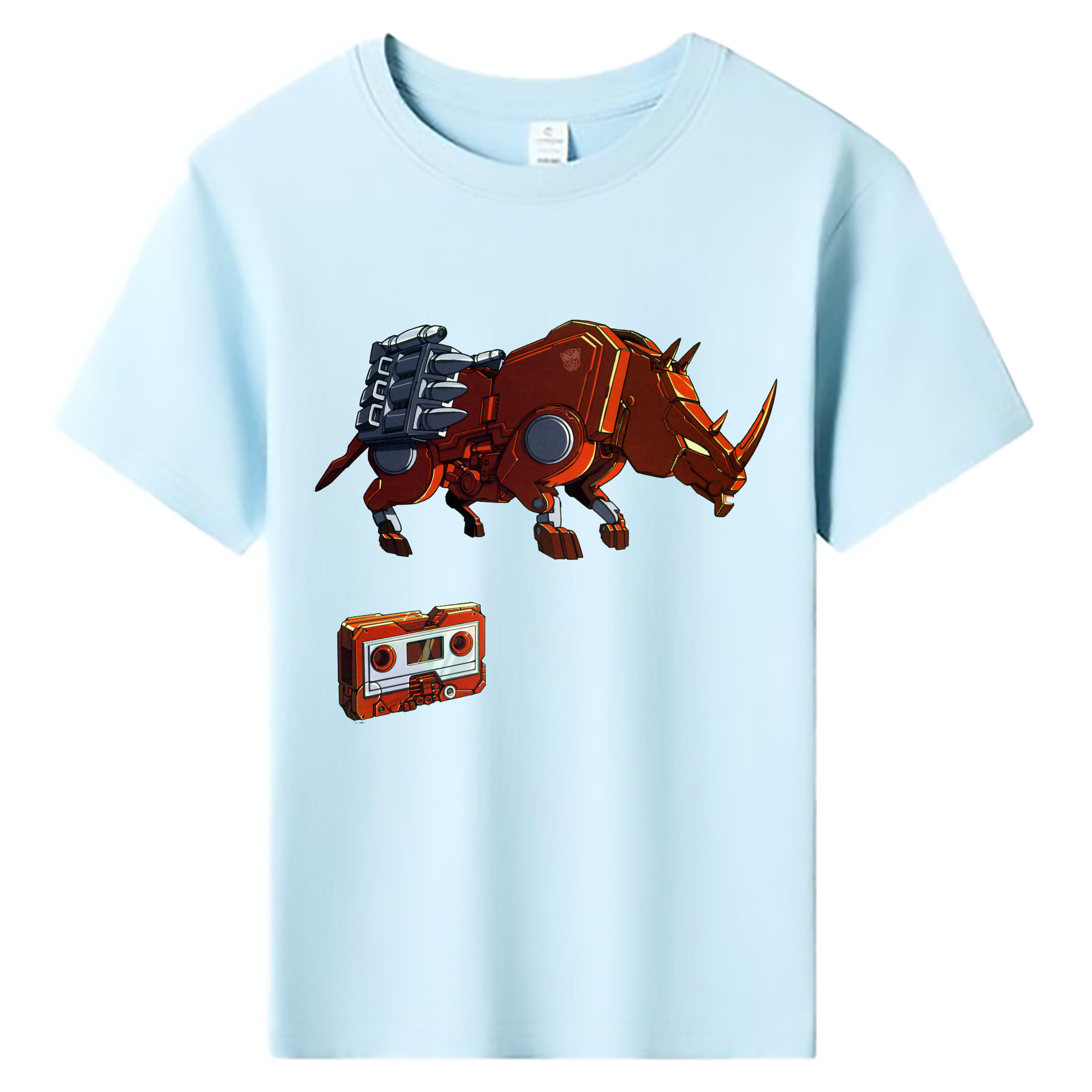 （画像用）  綿100％キッズTシャツ（フロントプリント）